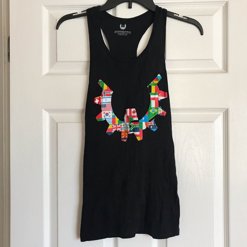 WOD Gear Flags of the World Logo Tank